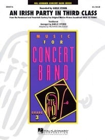 An Irish Party in Third Class for Concert Band published by Hal Leonard - Set (Score & Parts)