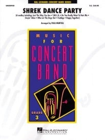 Shrek Dance Party for Concert Band published by Hal Leonard - Set (Score & Parts)