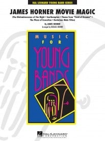 James Horner Movie Magic for Concert Band/Harmonie published by Hal Leonard - Set (Score & Parts)