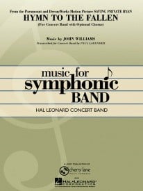 Hymn to the Fallen for Concert Band/Harmonie and Opt. Choir published by Hal Leonard - Set (Score & Parts)