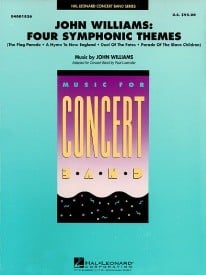 John Williams: Four Symphonic Themes for Concert Band published by Hal Leonard - Set (Score & Parts)