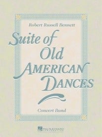 Suite Old American Dances for Concert Band published by Hal Leonard - Set (Score & Parts)