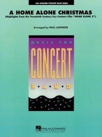 A Home Alone Christmas for Concert Band published by Hal Leonard - Set (Score & Parts)