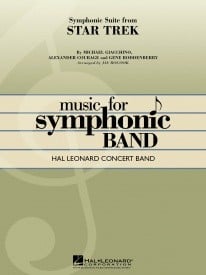 Symphonic Suite from Star Trek for Concert Band/Harmonie published by Hal Leonard - Set (Score & Parts)