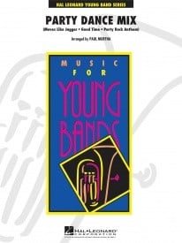Party Dance Mix for Concert Band/Harmonie published by Hal Leonard - Set (Score & Parts)
