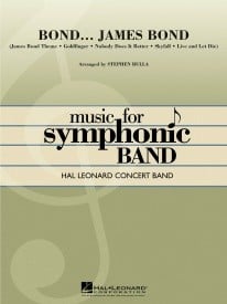 Bond...James Bond for Concert Band/Harmonie published by Hal Leonard - Set (Score & Parts)