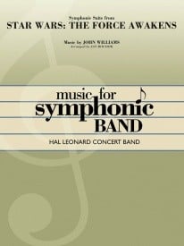 Symphonic Suite from Star Wars: The Force Awakens for Concert Band/Harmonie published by Hal Leonard - Set (Score & Parts)