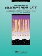 Selections from Cats for Concert Band published by Hal Leonard - Set (Score & Parts)