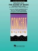 Selections From The Sound of Music for Concert Band published by Hal Leonard - Set (Score & Parts)