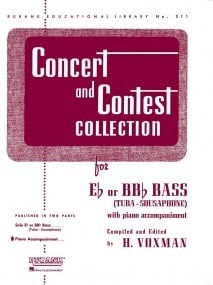 Concert and Contest Collection for Tuba  Piano Accompaniment published by Rubank