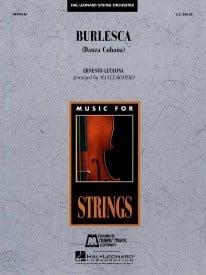 Burlesca (Danza Cubana) for Orchestra published by Hal Leonard - Set (Score & Parts)