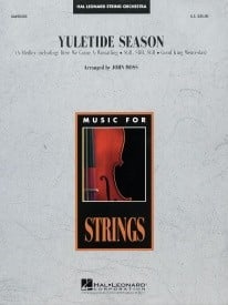 Yuletide Season for String Orchestra published by Hal Leonard - Set (Score & Parts)