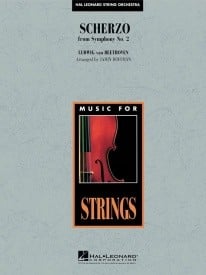 Scherzo from Symphony No. 2 for String Orchestra published by Hal Leonard - Set (Score & Parts)