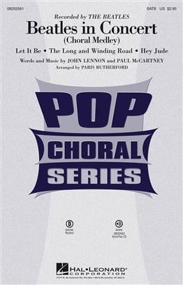 Beatles in Concert Choral Medley SATB published by Hal Leonard