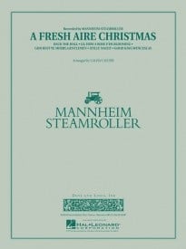 A Fresh Aire Christmas for Concert Band published by Hal Leonard - Set (Score & Parts)