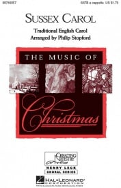 Stopford: The Sussex Carol SATB published by Hal Leonard