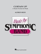 Curtain Up! for Concert Band published by Hal Leonard - Set (Score & Parts)