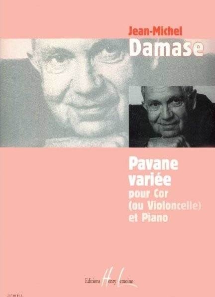 Damase: Pavane Variee for Horn published by Lemoine