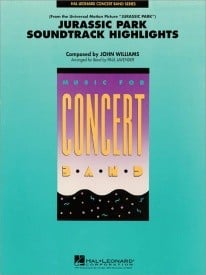 Jurassic Park Soundtrack Highlights for Concert Band published by Hal Leonard - Set (Score & Parts)