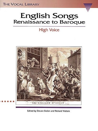 English Songs Renaissance To Baroque - High Voice published by Hal Leonard