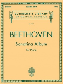 Beethoven: Sonatina Album for Piano published by Schirmer