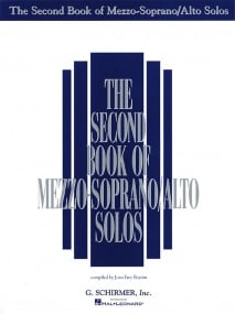 The Second Book Of Mezzo-Soprano/Alto Solos published by Schirmer