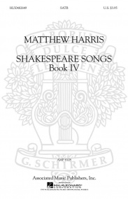 Harris: Shakespeare Songs Volume 4 SATB published by Hal Leonard