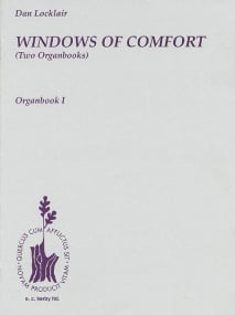 Locklair: Windows of Comfort Organbook 1 published by Hal Leonard