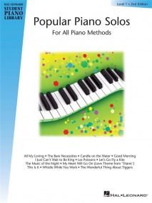 Hal Leonard Student Piano Library:  Popular Piano Solos 1