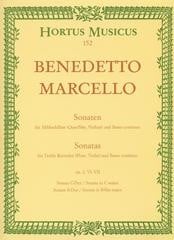 Marcello: Sonatas Opus 2/6 & 7 published by Barenreiter