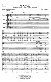 Nystedt: O Crux SATB published by Hinshaw