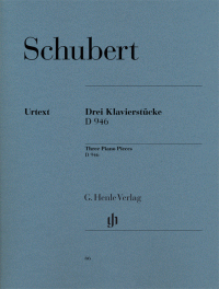 Schubert: 3 Piano Pieces D946 (Impromptus) published by Henle