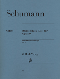 Schumann: Flower Piece in Db Opus 19 for Piano published by Henle