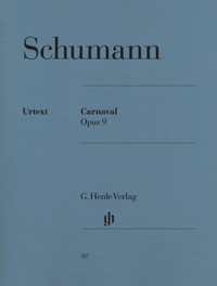 Schumann: Carnaval Opus 9 for Piano published by Henle