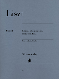 Liszt: Transcendental Studies for Piano published by Henle