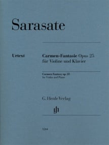 Sarasate: Carmen Fantasy Op.25 for violin & piano published by Henle