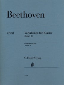 Beethoven: Piano Variations Volume 2 published by Henle