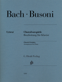 Bach-Busoni: Choral Preludes for Piano published by Henle