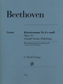 Beethoven: Sonata in C Minor Opus 13 (Pathtique) for Piano published by Henle