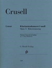 Crusell: Concerto In F Minor Opus 5 for Clarinet published by Henle