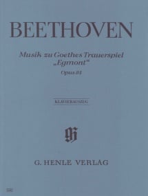 Beethoven: Music to J.W. v. Goethe's Tragedy ''Egmont'' for Piano Volume 1 published by Henle