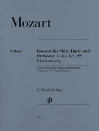 Mozart: Concerto for Flute and Harp  in C Major K299 published by Henle