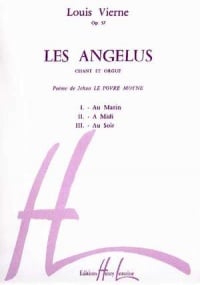 Vierne: Les Angelus Opus 57 for Organ published by Lemoine