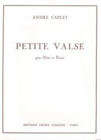 Caplet: Petite Valse for Flute published by Lemoine