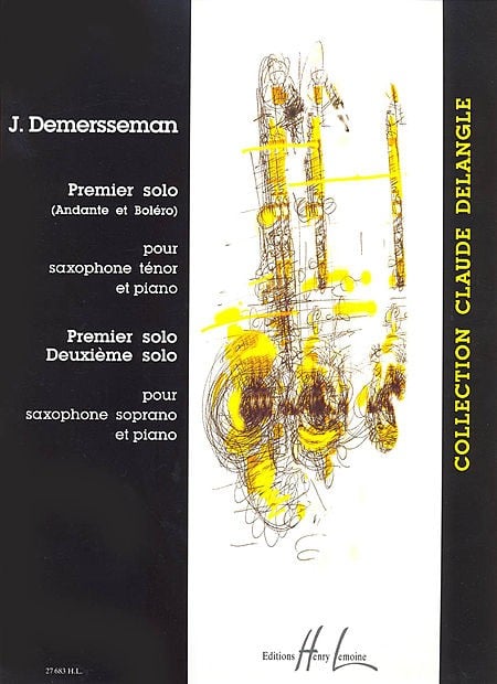 Demersseman: 3 Solos for Tenor or Soprano Saxophone published by Lemoine