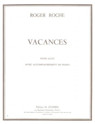 Roche: Vacances for Viola published by Combre
