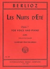 Berlioz: Les nuits d'ete for Low Voice published by IMC