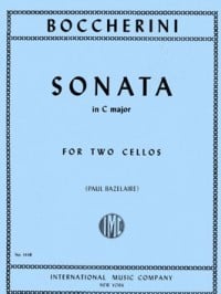 Boccherini: Sonata in C for 2 Cellos published by IMC