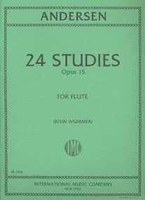 Andersen: 24 Studies Opus 15 for Flute published by IMC