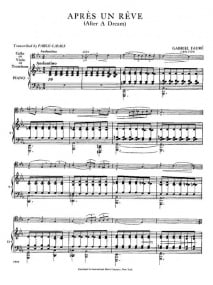 Faure: Apres un reve for Trombone published by IMC